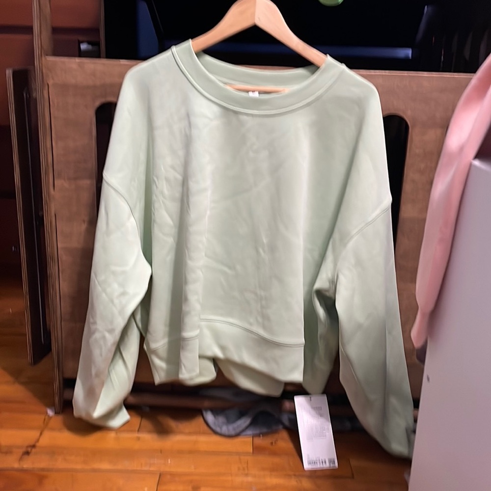 Lululemon Perfectly Oversized Crop Crew